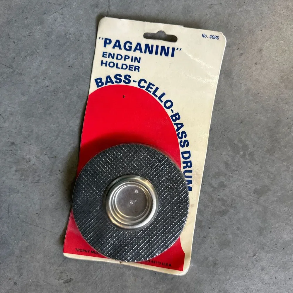 NEW Paganini No 4080 Endpin Holder For Bass Cello Bass Drum USA Made